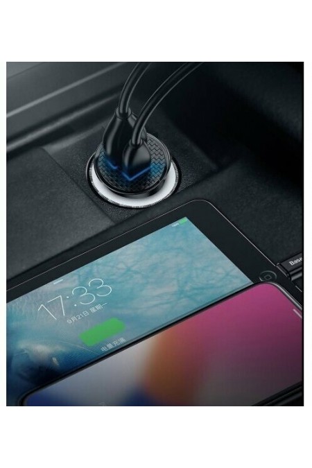 Автомобильное зарядное устройство Baseus CCALL-YD01 A+A 30W Dual QC3.0 7