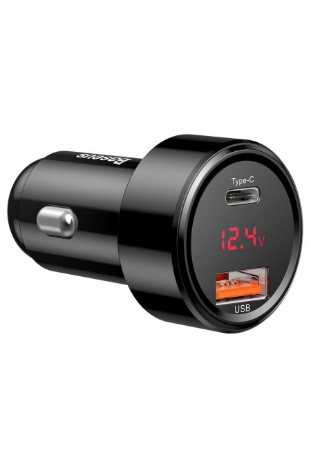 Автомобильное зарядное устройство Baseus CCMLC20C-01 1USB/1C 45W 7