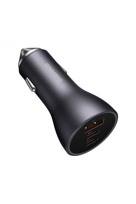 Автомобильное зарядное устройство Baseus CGJP010013 65W U+C+C 2