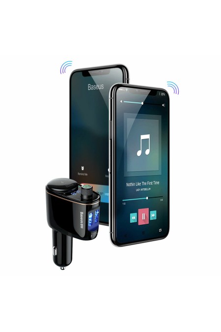 Автомобильное зарядное устройство BASEUS S-06 2xUSB + прикуриватель 3.4A 4