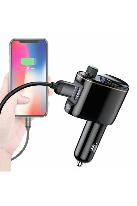 Автомобильное зарядное устройство BASEUS S-06 2xUSB + прикуриватель 3.4A 5