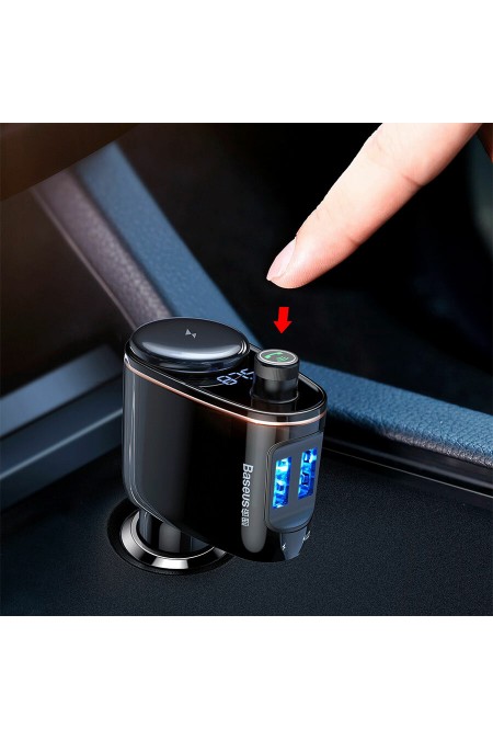 Автомобильное зарядное устройство BASEUS S-06 2xUSB + прикуриватель 3.4A 7