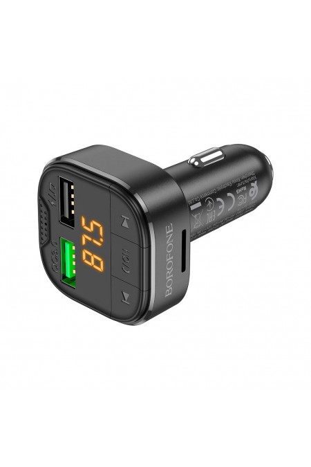 Автомобильное зарядное устройство Borofone BC43 Flash QC3.0 1