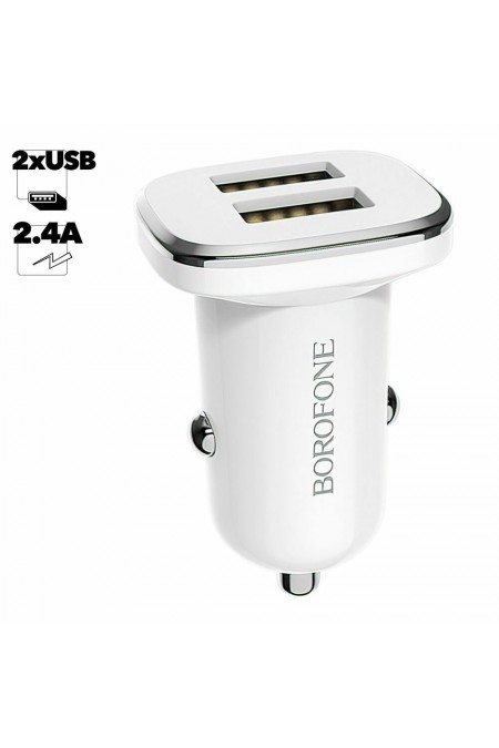 Автомобильное зарядное устройство BOROFONE BZ12 (6931474708649) 4