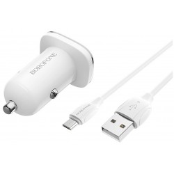 Автомобильное зарядное устройство BOROFONE BZ12A (6931474708687)