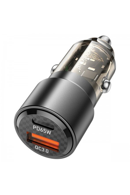 Автомобильное зарядное устройство Borofone BZ20A Smart Type-C/USB 83W 