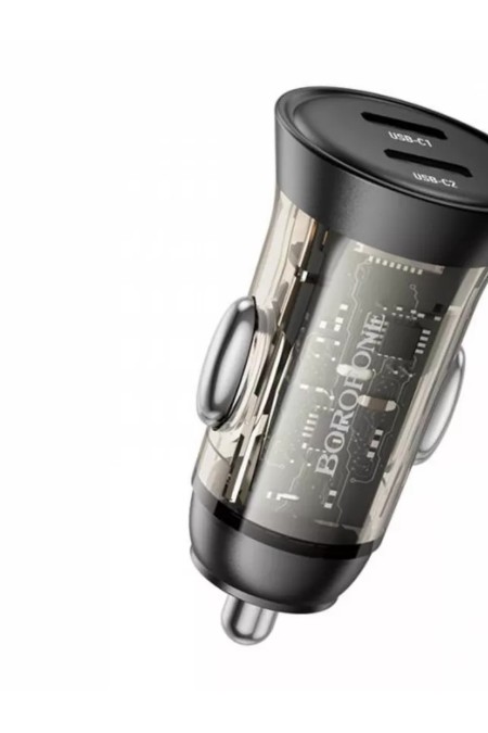 Автомобильное зарядное устройство Borofone BZ26B Discovery PD45W2C 