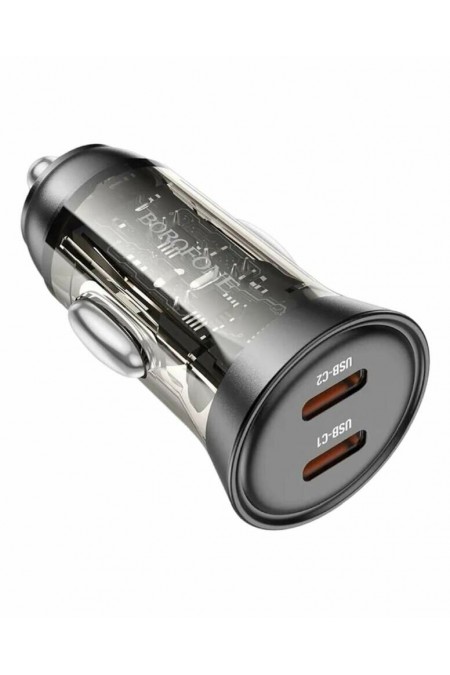 Автомобильное зарядное устройство Borofone BZ26B Discovery PD45W2C 3