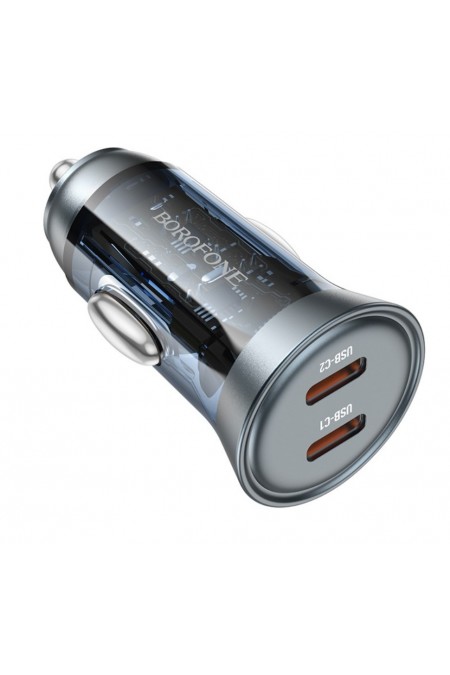 Автомобильное зарядное устройство Borofone BZ26B Discovery PD45W2C 6