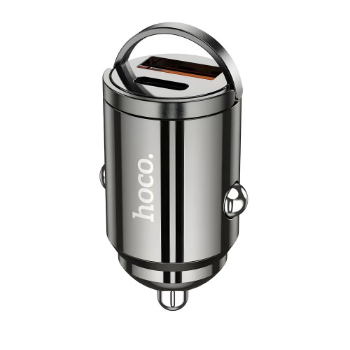 Автомобильное зарядное устройство Hoco DZ7 Mini PD20W + QC3.0 5