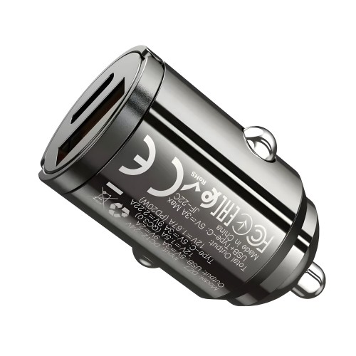 Автомобильное зарядное устройство Hoco DZ7 Mini PD20W + QC3.0 7