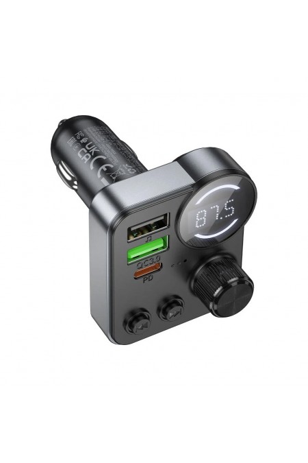 Автомобильное зарядное устройство HOCO E86 Alegria 48W PD30W+QC3.0 1