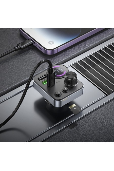 Автомобильное зарядное устройство HOCO E86 Alegria 48W PD30W+QC3.0 5