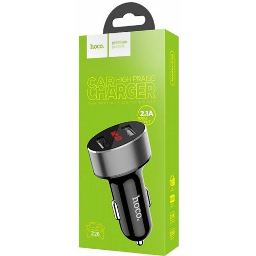 Автомобильное зарядное устройство HOCO HC-76605 Z26 2 USB 8