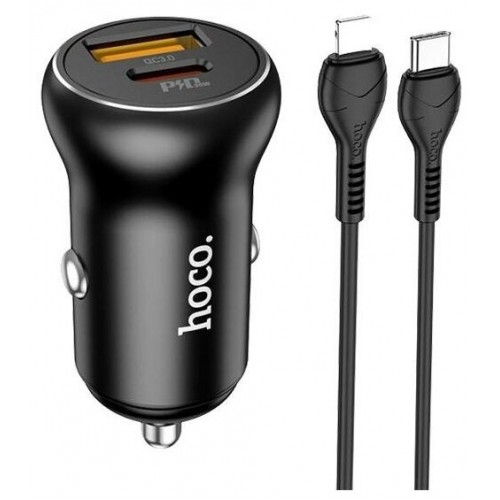 Автомобильное зарядное устройство HOCO NZ5 PD30W+QC3.0 1