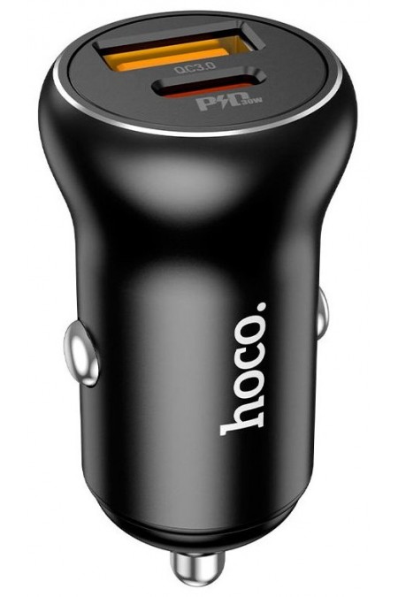 Автомобильное зарядное устройство HOCO NZ5 PD30W+QC3.0 2