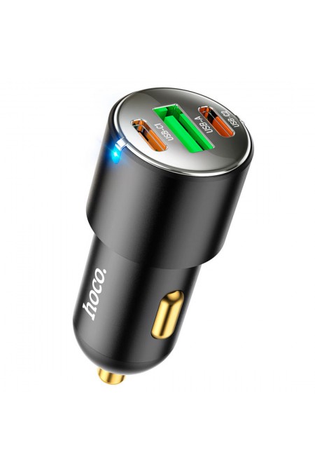 Автомобильное зарядное устройство HOCO NZ6 2C1A 3-port (PD45W) 