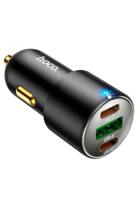 Автомобильное зарядное устройство HOCO NZ6 2C1A 3-port (PD45W) 2