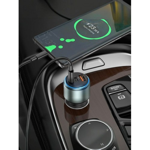 Автомобильное зарядное устройство Hoco NZ9 95W 2C1A 1