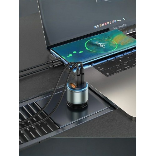 Автомобильное зарядное устройство Hoco NZ9 95W 2C1A 2