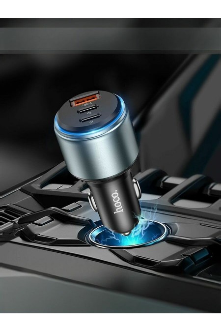 Автомобильное зарядное устройство Hoco NZ9 95W 2C1A 7