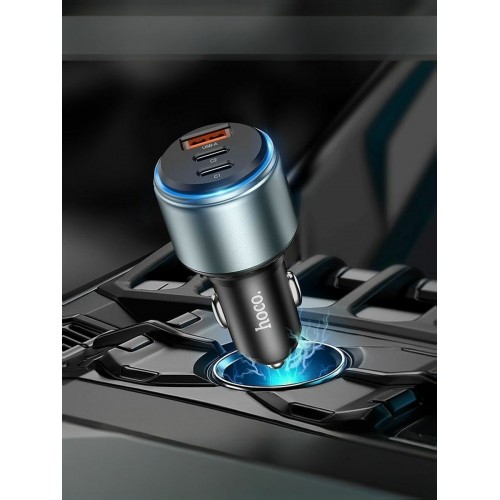 Автомобильное зарядное устройство Hoco NZ9 95W 2C1A 7