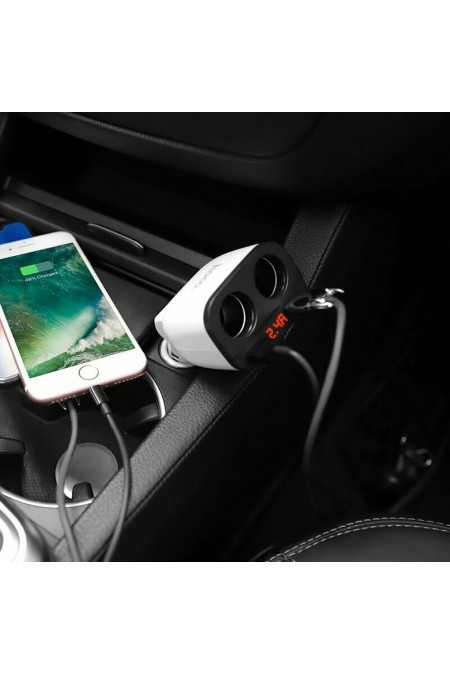 Автомобильное зарядное устройство HOCO Z28 6