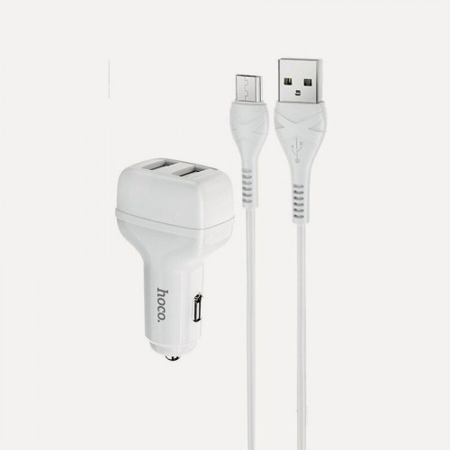 Автомобильное зарядное устройство HOCO Z36 2USB 2.4A для micro USB (6931474727763) 
