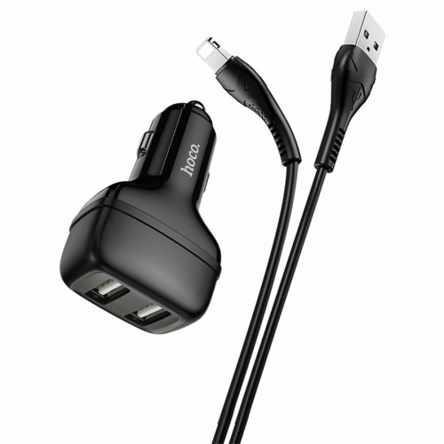 Автомобильное зарядное устройство Hoco Z36 Leader (6931474727718) 