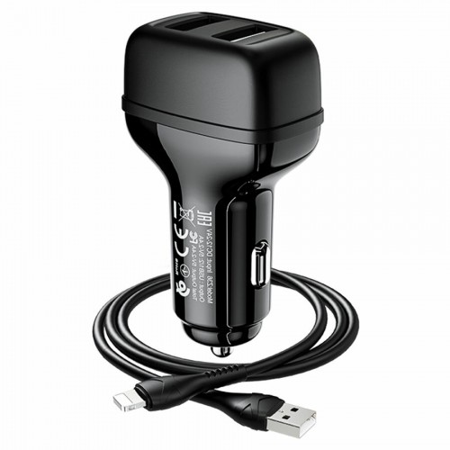 Автомобильное зарядное устройство Hoco Z36 Leader (6931474727718) 2