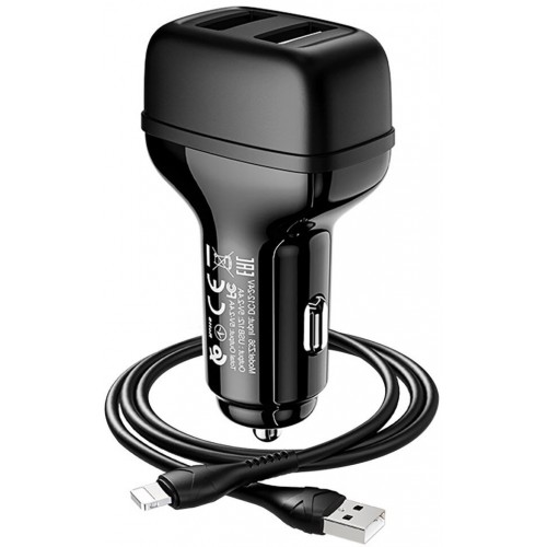 Автомобильное зарядное устройство Hoco Z36 Leader (6931474727718) 9