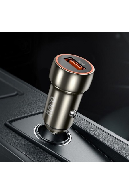 Автомобильное зарядное устройство HOCO Z46 Blue shield 7