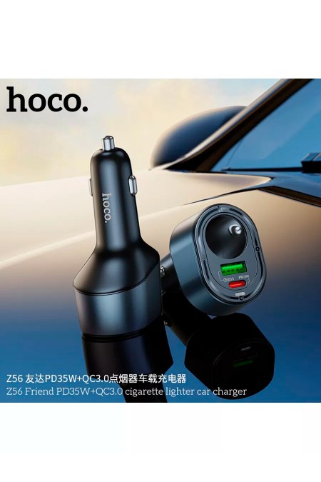 Автомобильное зарядное устройство HOCO Z56 PD35W+QC3.0 7