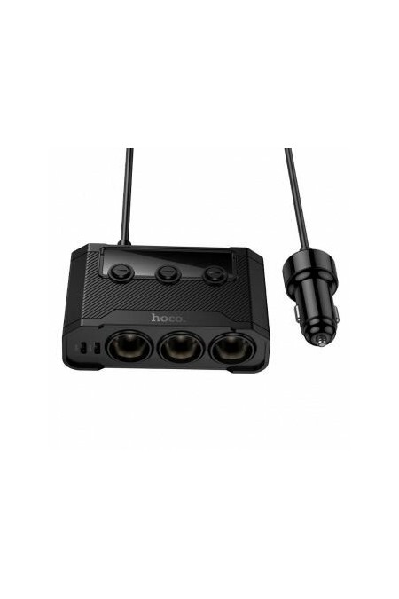 Автомобильное зарядное устройство Hoco Z64 2USB/2C 240W 3