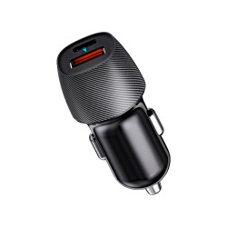Автомобильное зарядное устройство REXANT USB-A (QC 3.0)+USB-C (PD) 38Вт