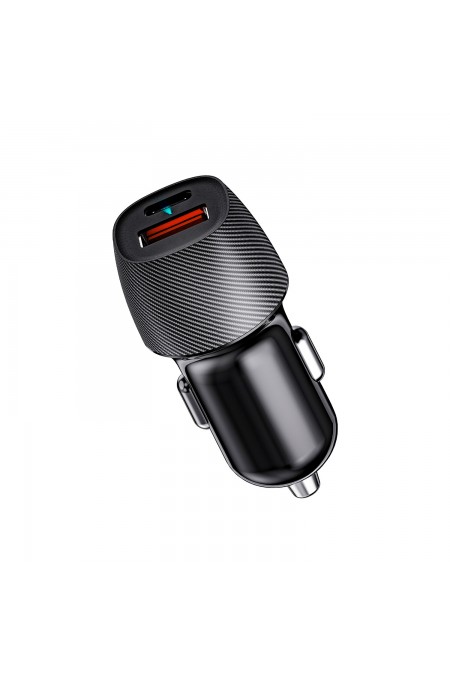Автомобильное зарядное устройство REXANT USB-A (QC 3.0)+USB-C (PD) 38Вт 