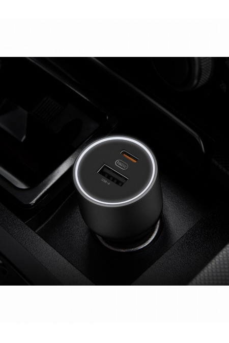Автомобильное зарядное устройство Xiaomi 1A1C 100W 5