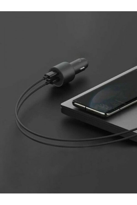 Автомобильное зарядное устройство Xiaomi 1A1C 43W 4