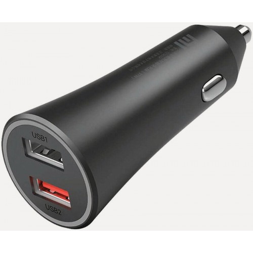Зарядное устройство Xiaomi Mi 37W Dual-Port Car Charger 3A+2A универсальное (GDS4147GL) 