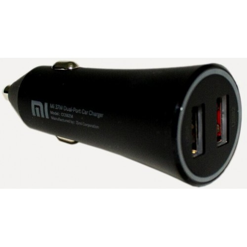 Зарядное устройство Xiaomi Mi 37W Dual-Port Car Charger 3A+2A универсальное (GDS4147GL) 5