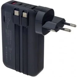 Портативный аккумулятор Perfeo Plug 10000mAh (PF_E1604) (черный)