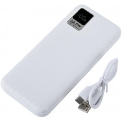 Портативный аккумулятор Perfeo Waterfall 10000mAh (PF_E1468) (белый)