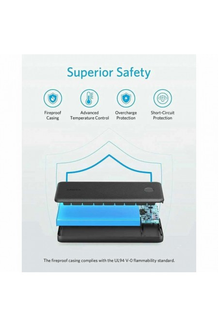 Портативный аккумулятор Anker 523 A1245613 10000mAh (черный) 1