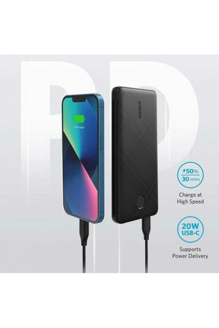 Портативный аккумулятор Anker 523 A1245613 10000mAh (черный) 2