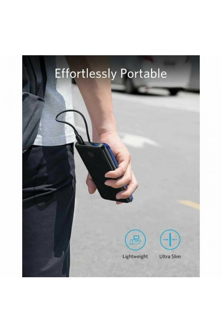 Портативный аккумулятор Anker 523 A1245613 10000mAh (черный) 4