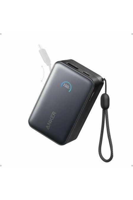 Портативный аккумулятор Anker Nano A1638P11 45W 1USB/1C 10000mAh (черный) 1