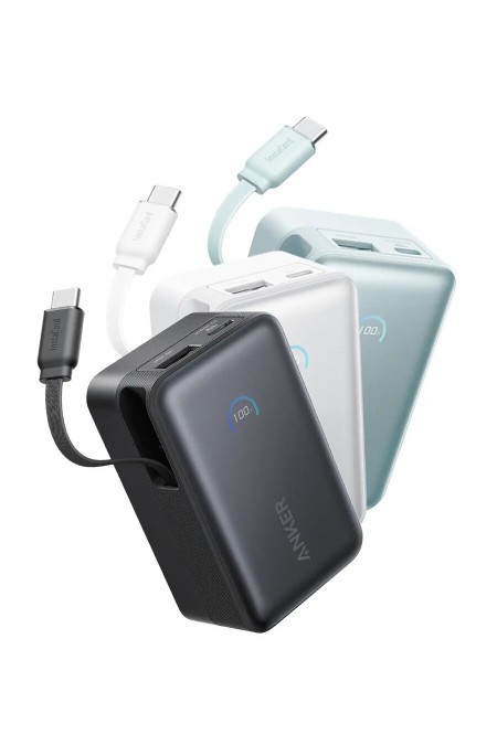 Портативный аккумулятор Anker Nano A1638P21 45W 1USB/1C 10000mAh (белый) 3