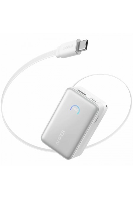 Портативный аккумулятор Anker Nano Power Bank 45W A1638H21 10000mAh (белый) 