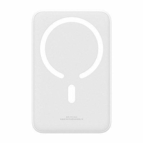 Портативный аккумулятор Baseus Magnetic Mini Wireless Fast Charge Power Bank 20000mAh 20W (белый) 2