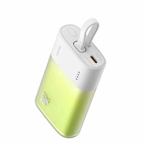 Портативный аккумулятор Baseus Popsicle Fast Charging Power Bank iPhone Edition 5200mAh 20W (белый/зеленый) 2